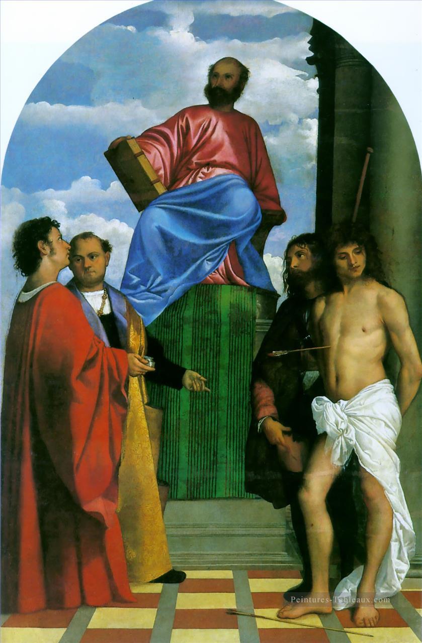 Saint Marc Tiziano Titien Peintures à l'huile